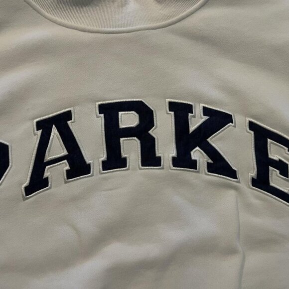 White Parke Mockneck Sweatshirt - Picture 5 of 5